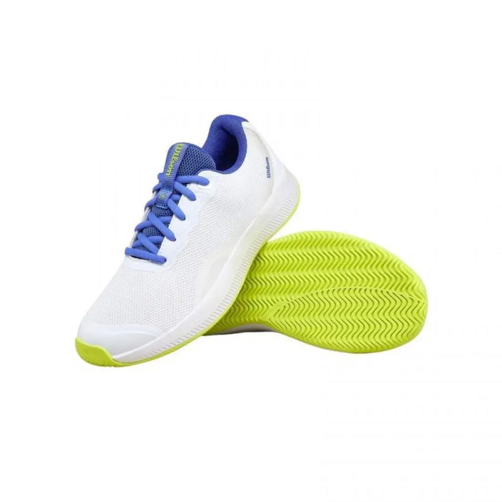 Chaussures de padel Femme Wilson Intrigue Lite Blanc et Bleu