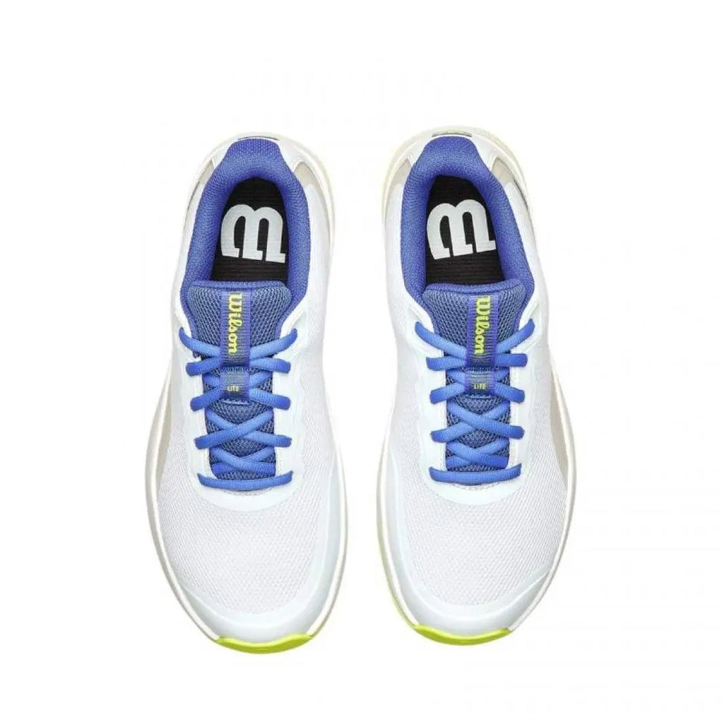Chaussures de padel Femme Wilson Intrigue Lite Blanc et Bleu