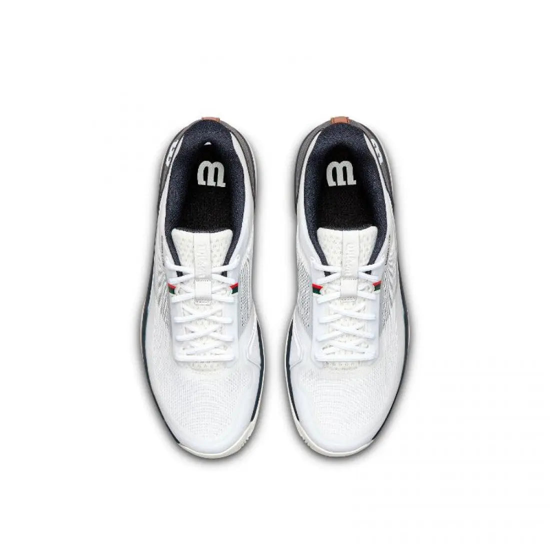 Chaussures de padel Homme Wilson Rush Lite 5 Clay Blanc Bleu Marine