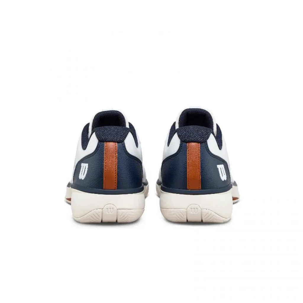 Chaussures de padel Homme Wilson Rush Lite 5 Clay Blanc Bleu Marine