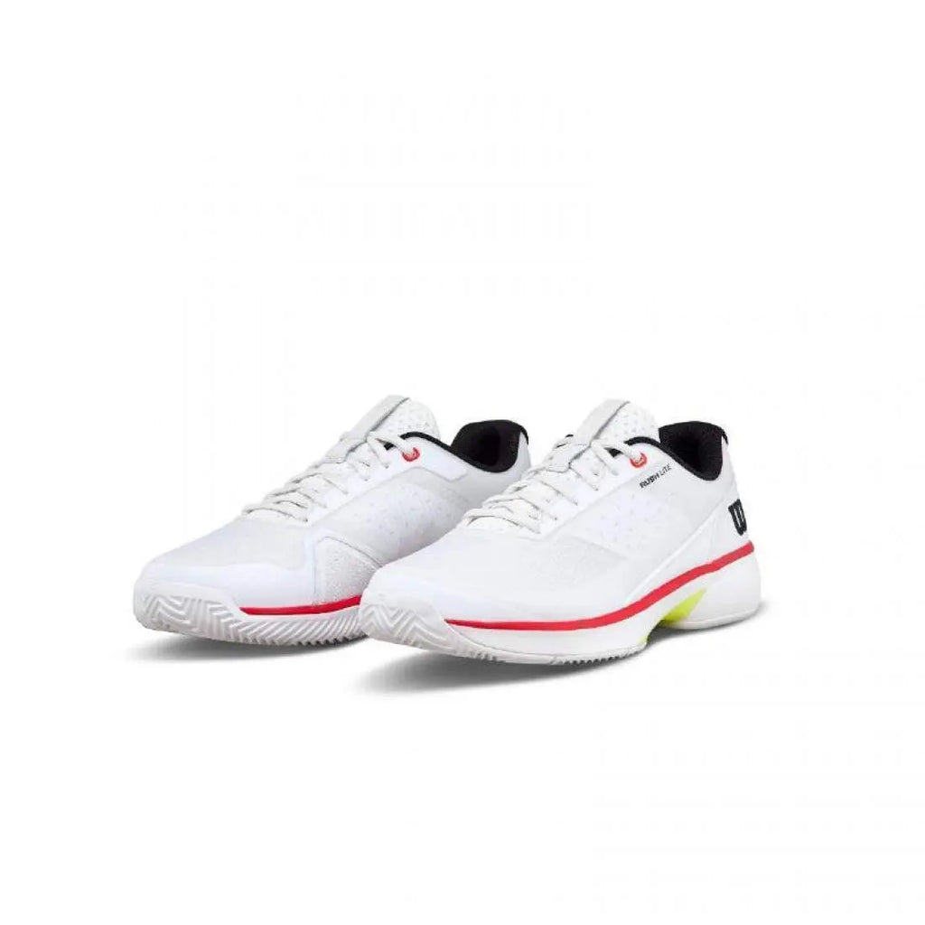 Chaussures de padel Homme Wilson Rush Lite 5 Clay Blanc Noir