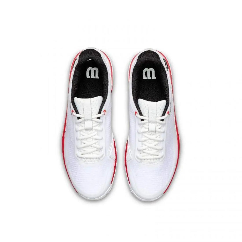 Chaussures de padel Homme Wilson Rush Lite 5 Clay Blanc Noir