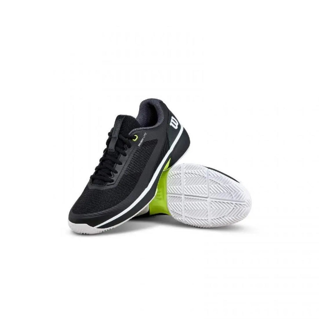 Chaussures de padel Homme Wilson Rush Lite 5 Clay Noir Blanc