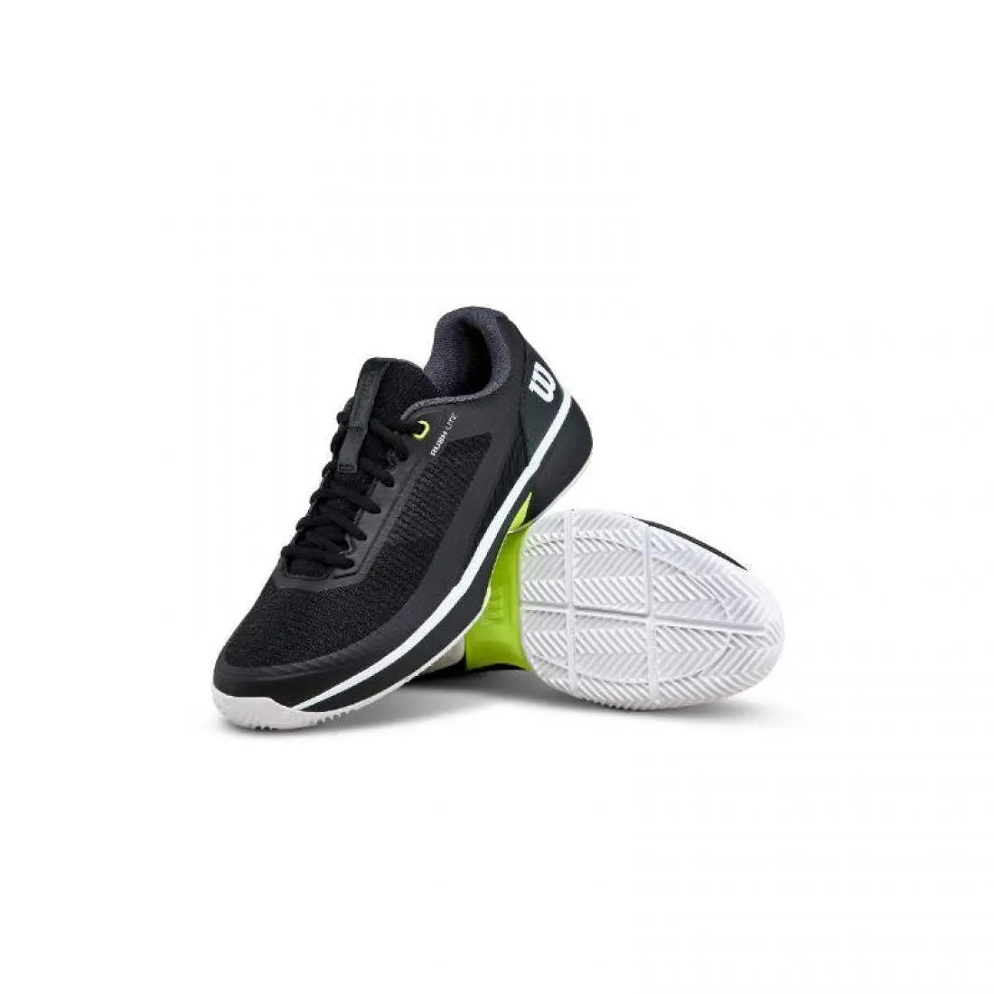 Chaussures de padel Homme Wilson Rush Lite 5 Clay Noir Blanc