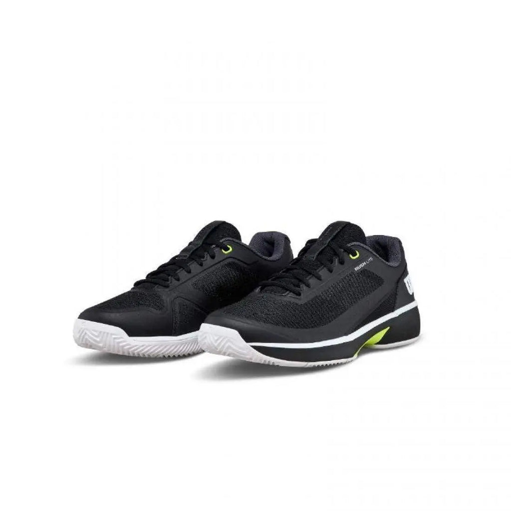 Chaussures de padel Homme Wilson Rush Lite 5 Clay Noir Blanc