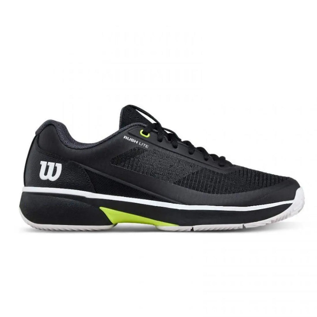 Chaussures de padel Homme Wilson Rush Lite 5 Clay Noir Blanc
