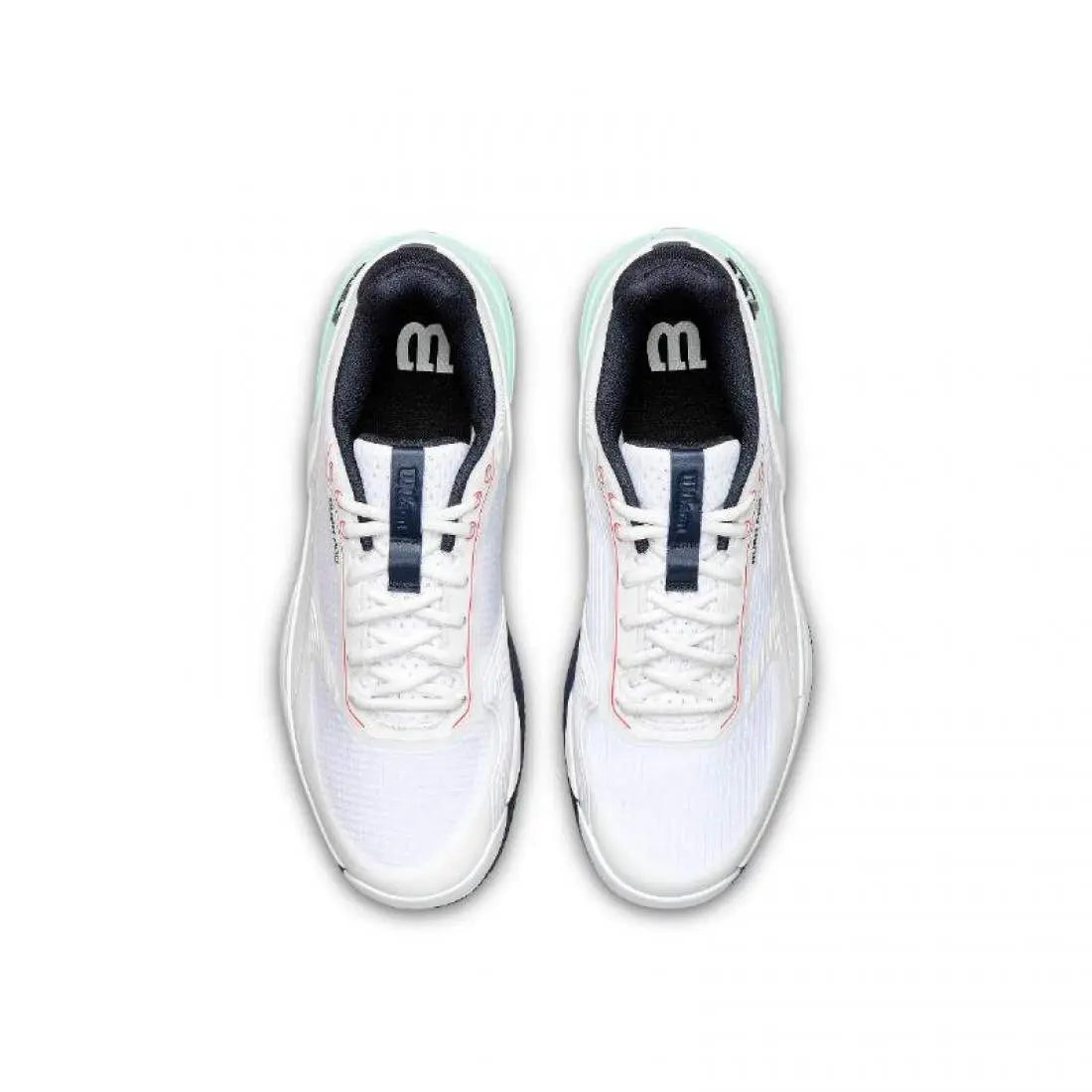 Chaussures de padel Homme Wilson Rush Pro 5 Clay Blanc Aigue-marine