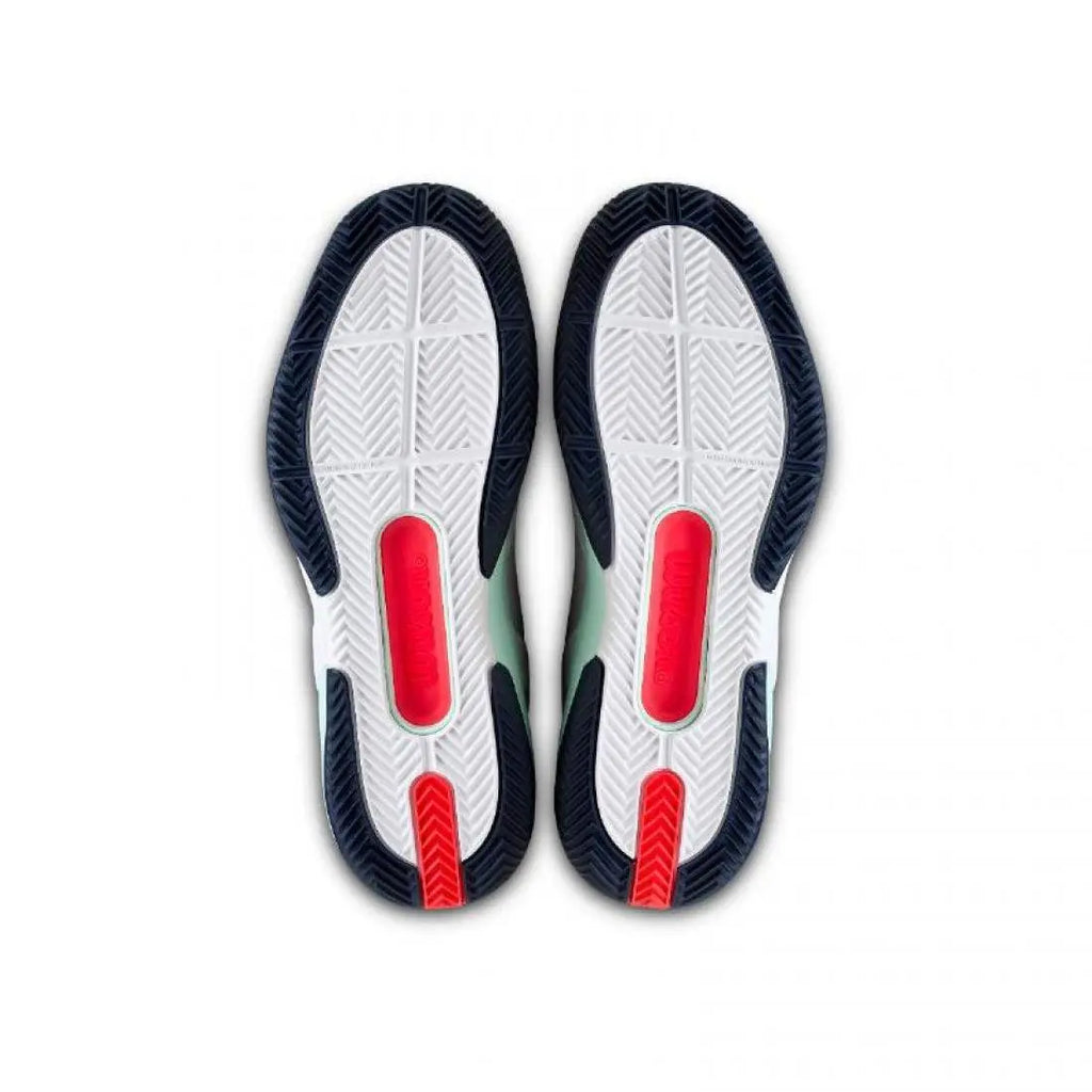 Chaussures de padel Homme Wilson Rush Pro 5 Clay Blanc Aigue-marine