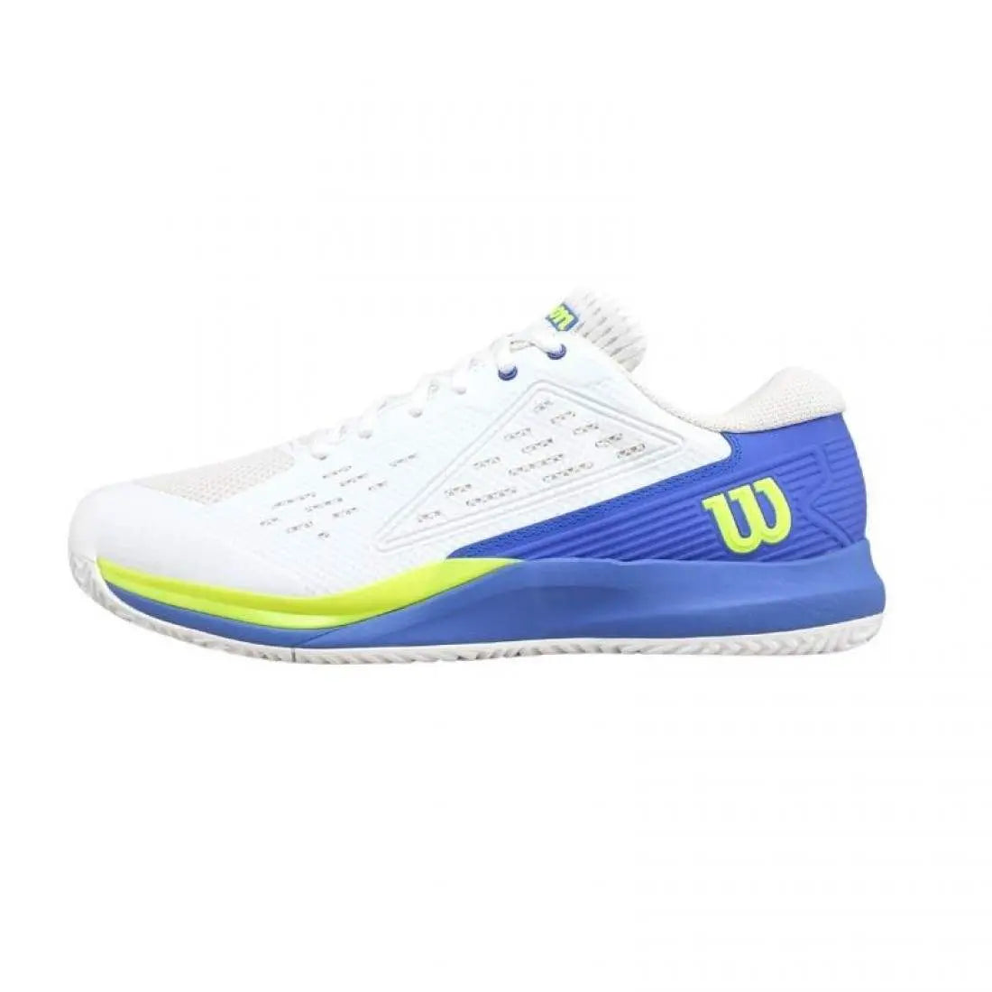 Chaussures de padel Femme Wilson Rush Pro Ace Blanc Bleu Amparo