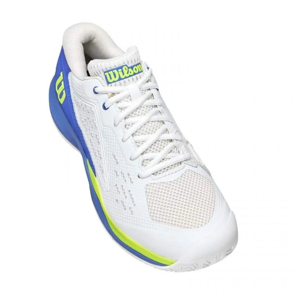 Chaussures de padel Femme Wilson Rush Pro Ace Blanc Bleu Amparo