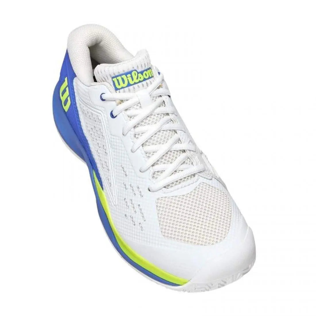 Chaussures de padel Femme Wilson Rush Pro Ace Blanc Bleu Amparo