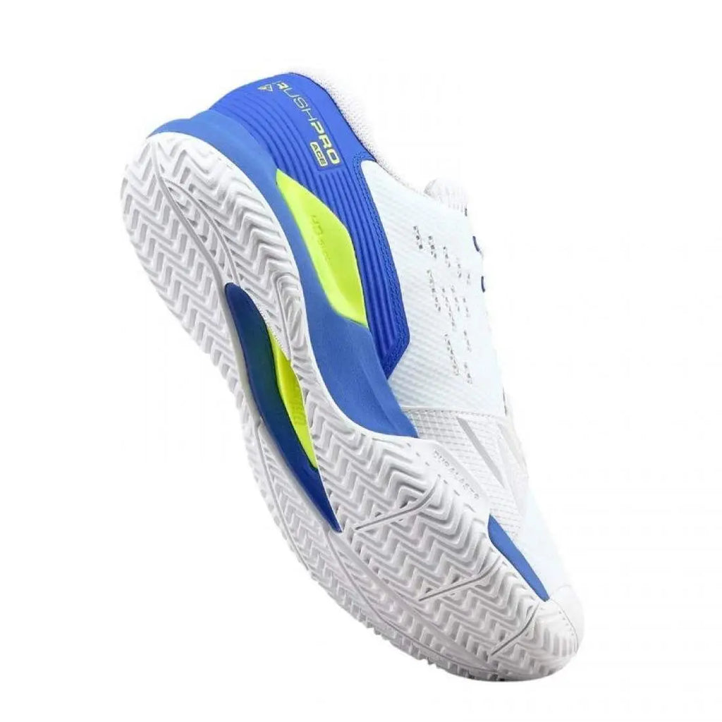 Chaussures de padel Femme Wilson Rush Pro Ace Blanc Bleu Amparo