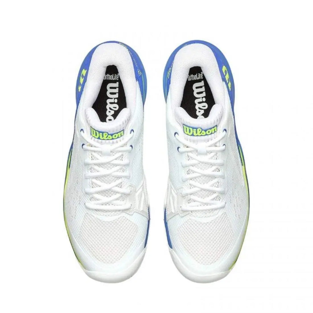Chaussures de padel Femme Wilson Rush Pro Ace Blanc Bleu Amparo