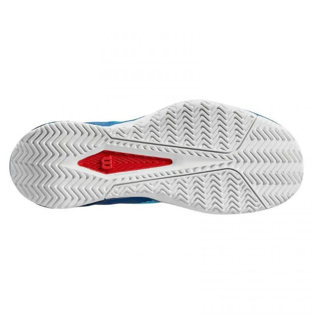 Chaussures de padel Femme Wilson Rush Pro Lite Bleu Royal Blanc Ciel