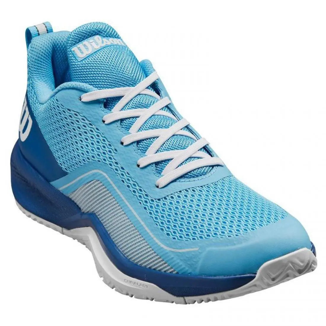 Chaussures de padel Femme Wilson Rush Pro Lite Bleu Royal Blanc Ciel