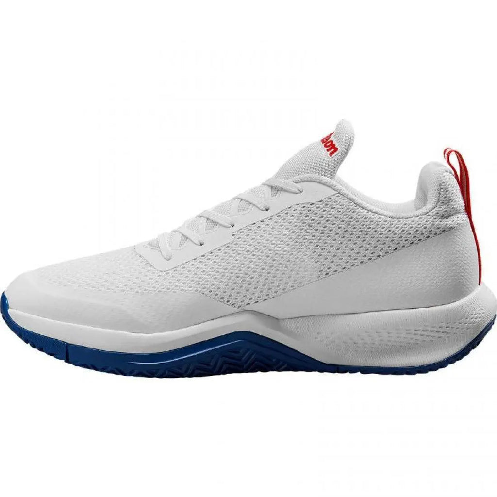 Chaussures de padel Homme Wilson Rush Pro Lite Blanc Bleu Rouge