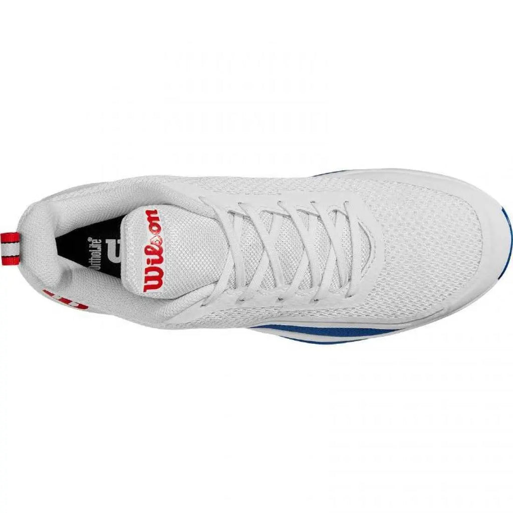 Chaussures de padel Homme Wilson Rush Pro Lite Blanc Bleu Rouge