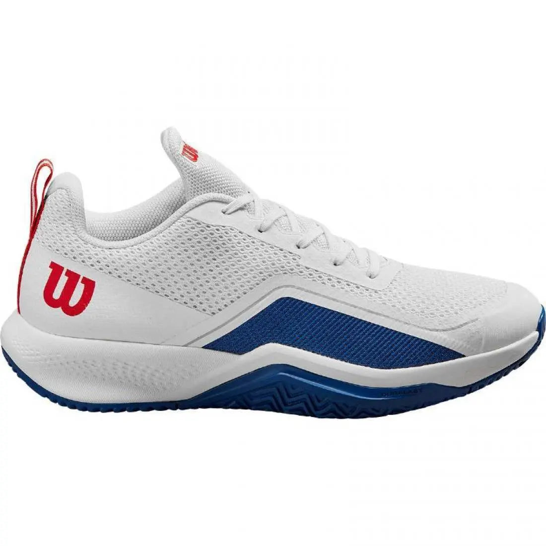 Chaussures de padel Homme Wilson Rush Pro Lite Blanc Bleu Rouge