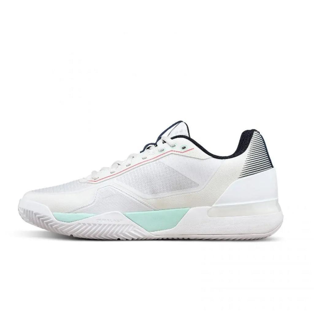 Chaussures de padel Homme Wilson Rush Tour 5 Clay Blanc Aqua Corail