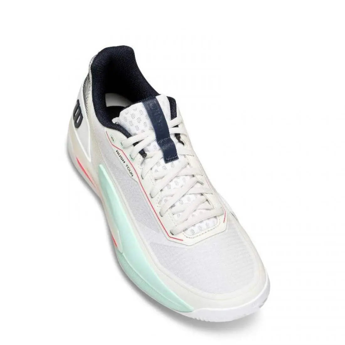 Chaussures de padel Homme Wilson Rush Tour 5 Clay Blanc Aqua Corail