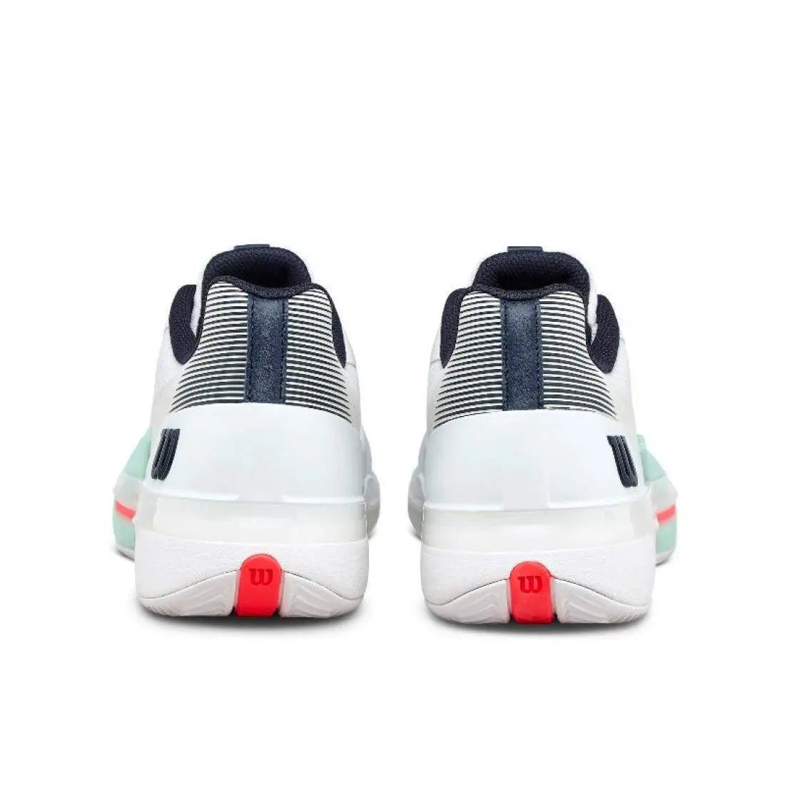 Chaussures de padel Homme Wilson Rush Tour 5 Clay Blanc Aqua Corail