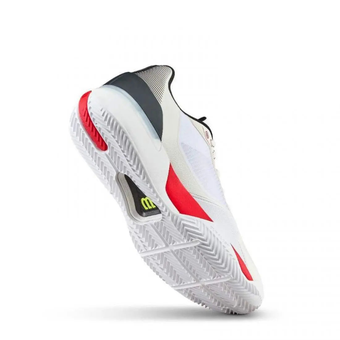 Chaussures de padel Homme Wilson Rush Tour 5 Blanc Noir Rouge